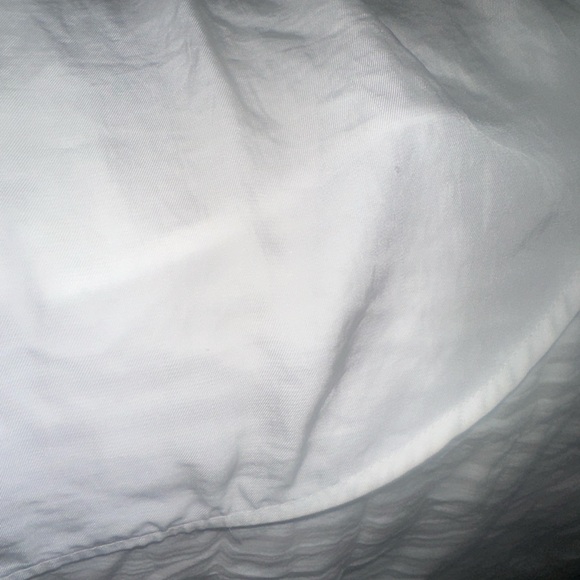 Everlane Women's Drapey Square Shirt Boxy Ivory Bone 2 - Picture 10 of 11